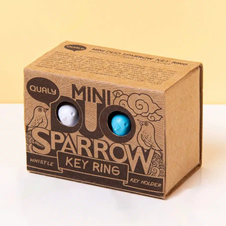 Mini Sparrow Duo Sleutelhanger