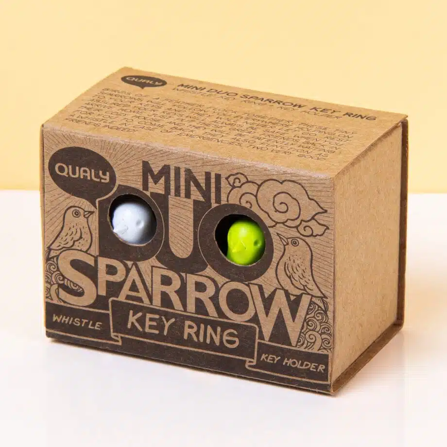 Mini Sparrow Duo Sleutelhanger