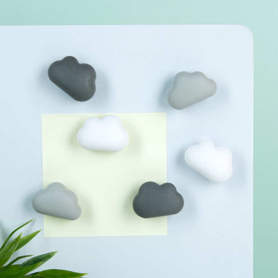 Wolk magneten (set van 6)