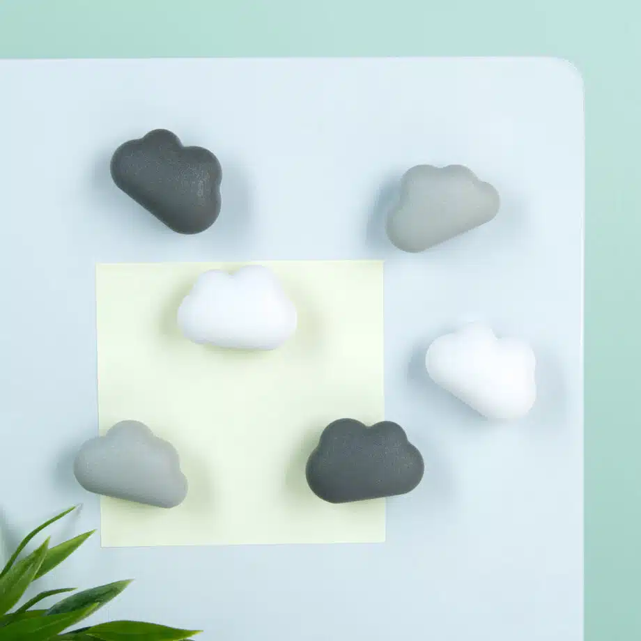 Wolk magneten (set van 6)