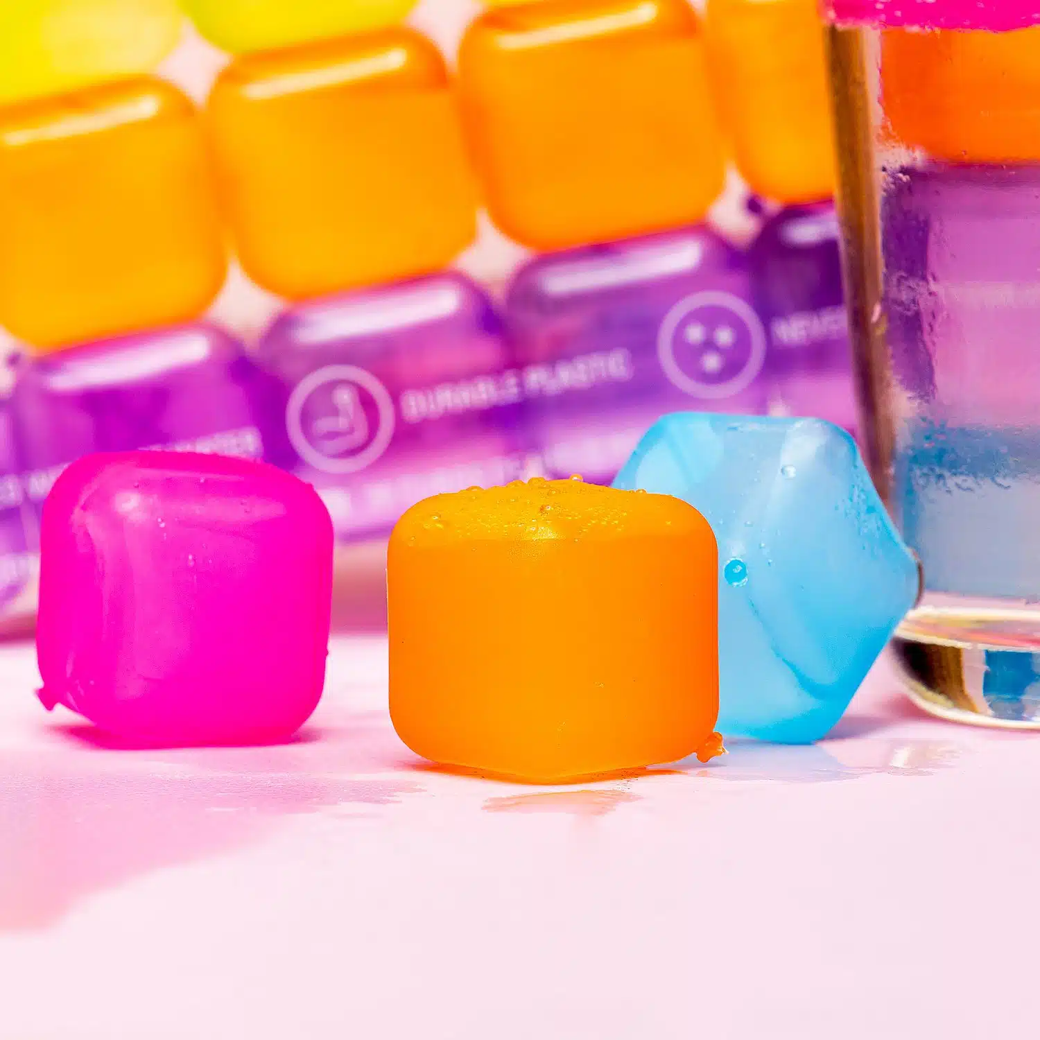 Plastic ijsblokjes (set van 30)