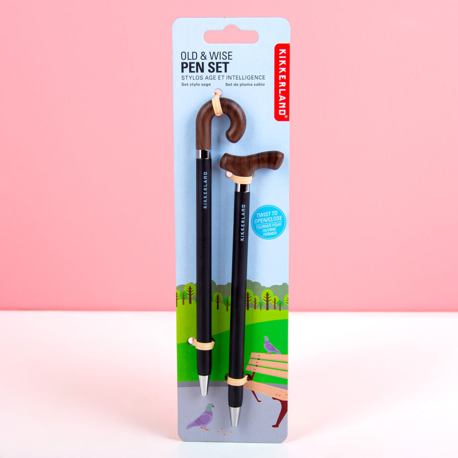 Wandelstok pennen (set van 2)
