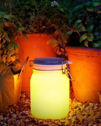 Sun Jar lamp op zonne-energie