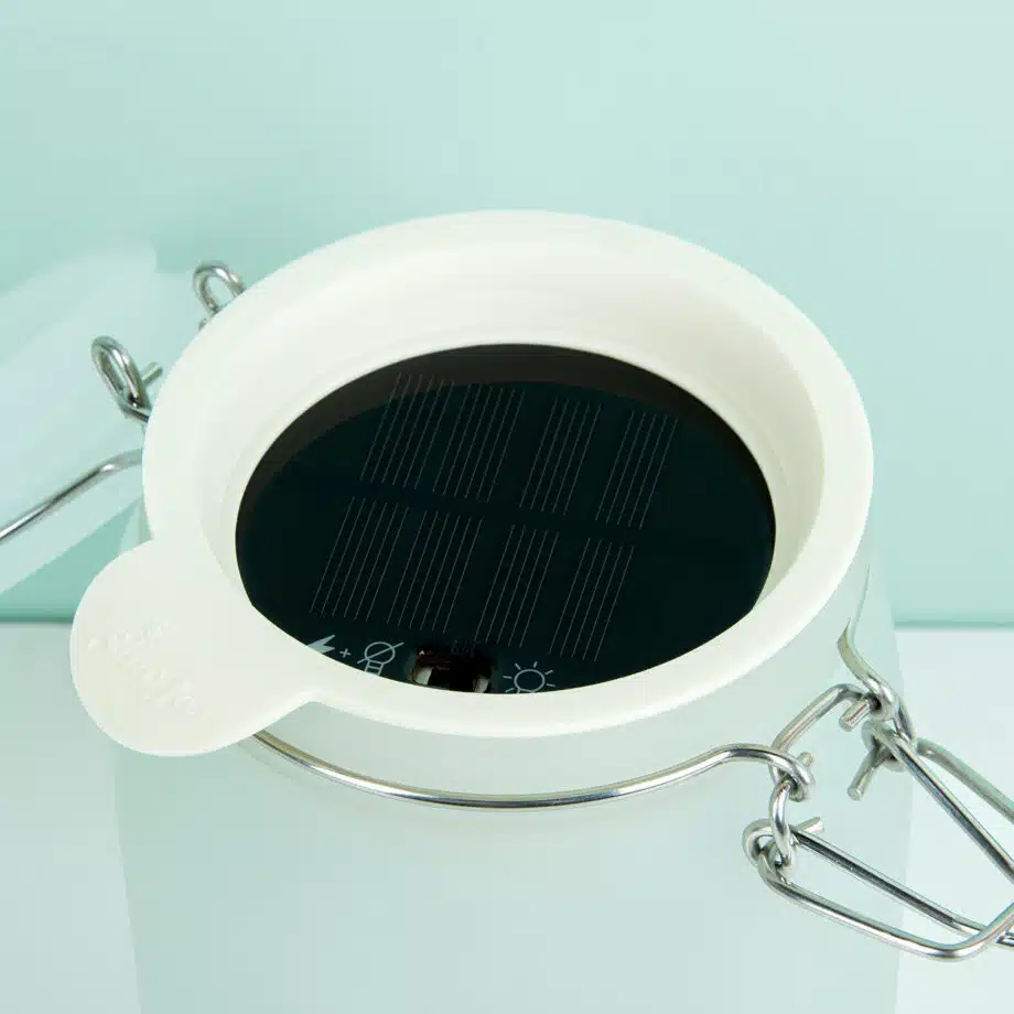 Sun Jar lamp op zonne-energie