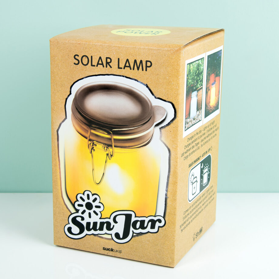 Sun Jar lamp op zonne-energie