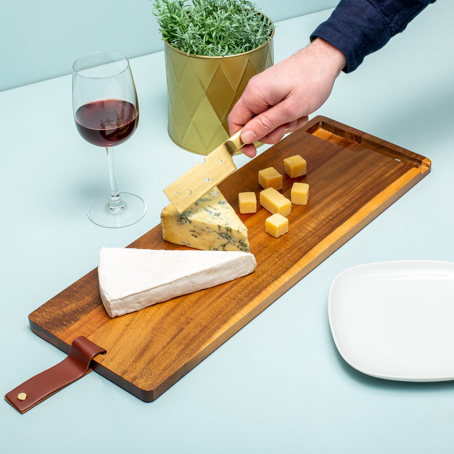 DOIY Cheeseporn Houten Kaasplank - Lang