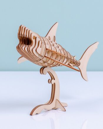 3D Puzzel Van Hout - Haai