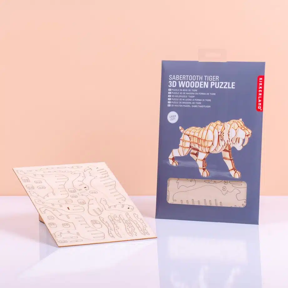 3D Puzzel Van Hout