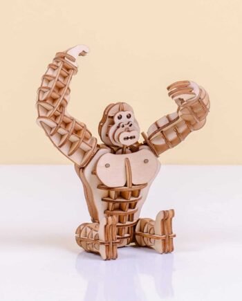 3D Puzzel Van Hout - Gorilla