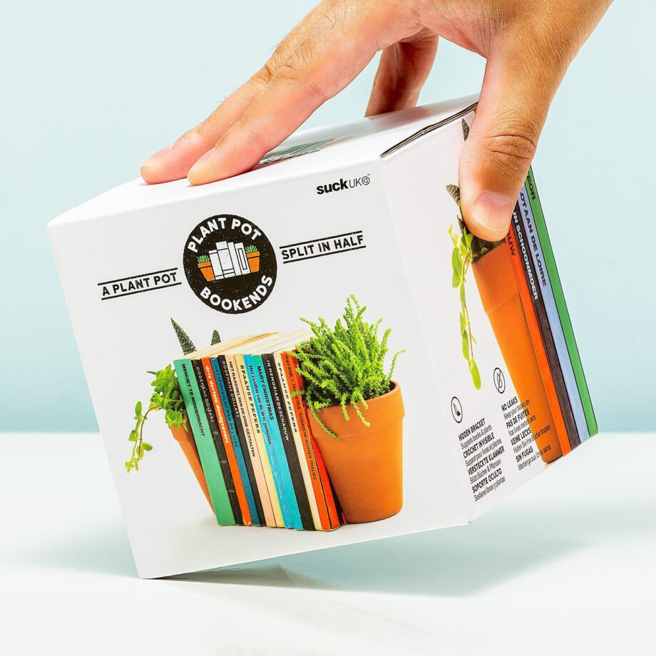 Bloempot Boekensteun