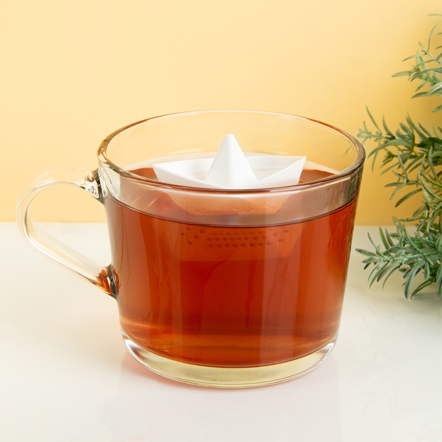 Papieren Bootje Tea Infuser