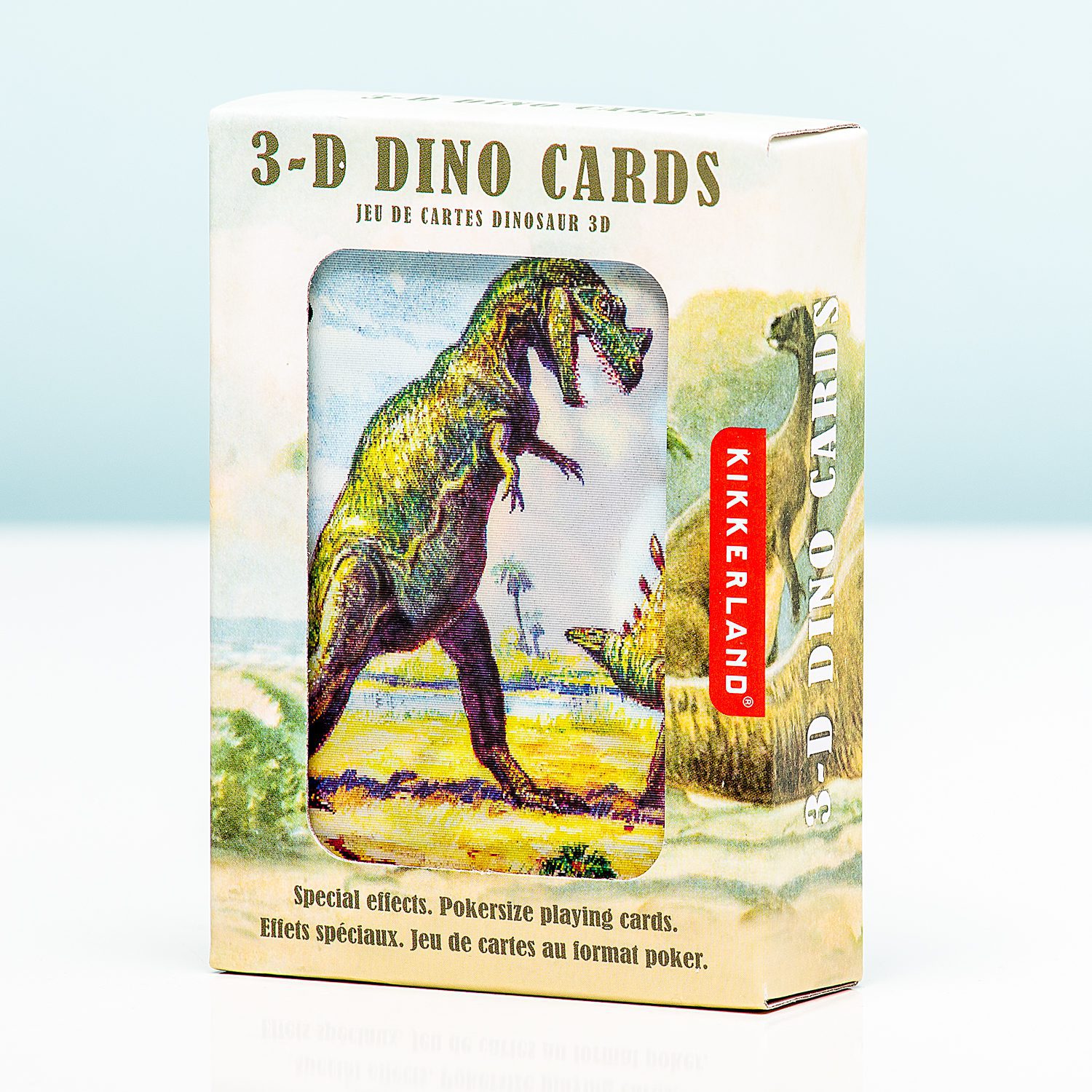 3D Speelkaarten Dinosaurussen