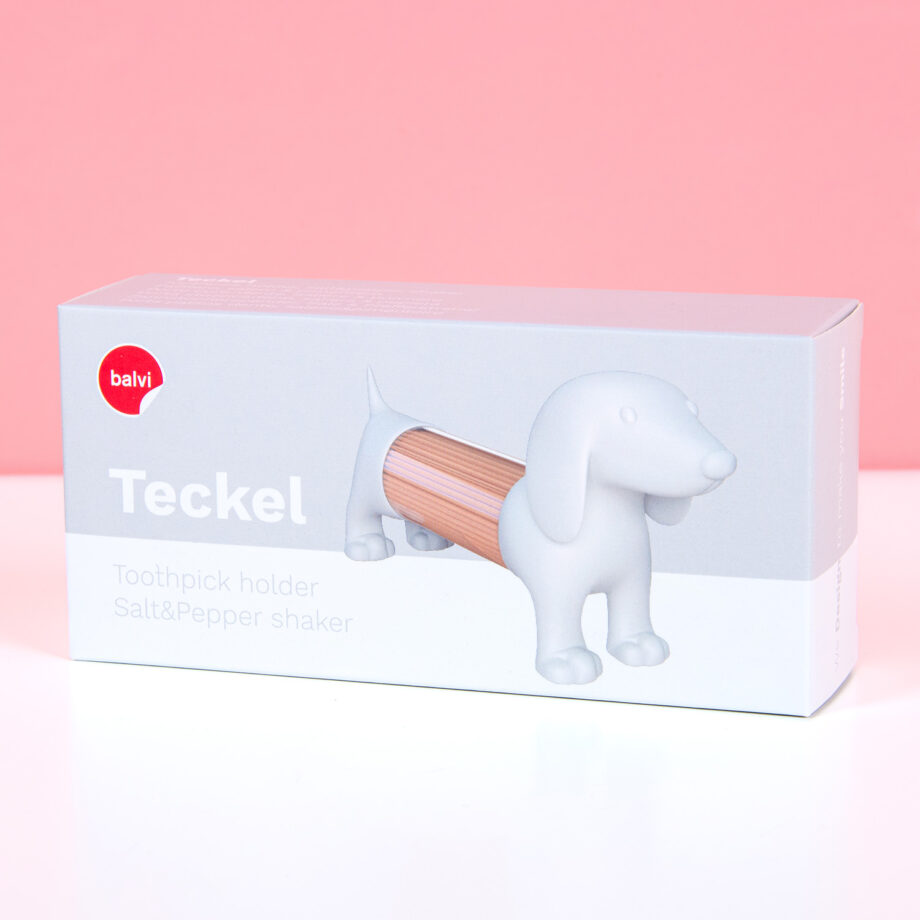 Teckel cocktailprikkerhouder