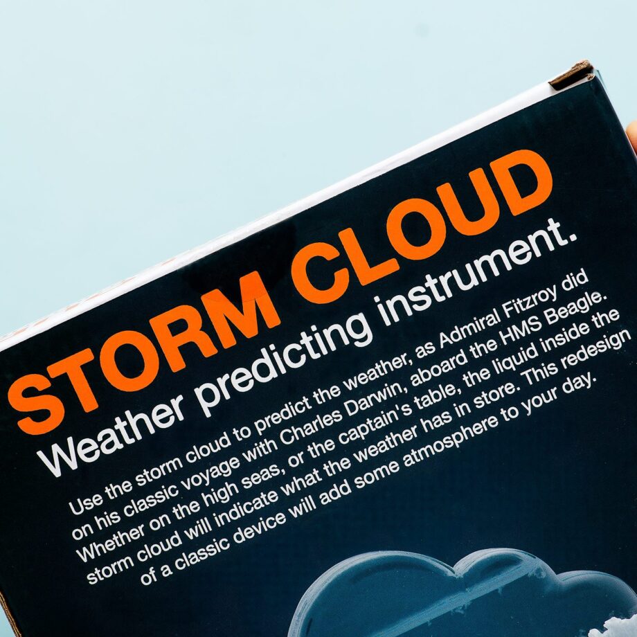 Stormglas wolk