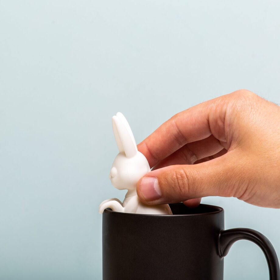 Konijn Beker En Tea Infuser