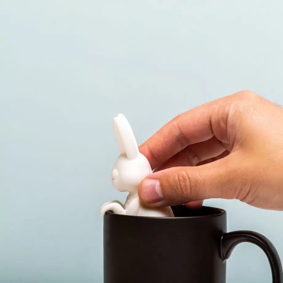 Konijn Beker En Tea Infuser