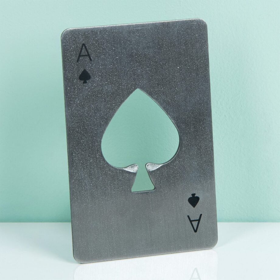 Schoppen Aas Flesopener