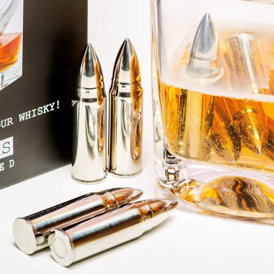 Whisky Bullets Ijskogels (Set Van 4)