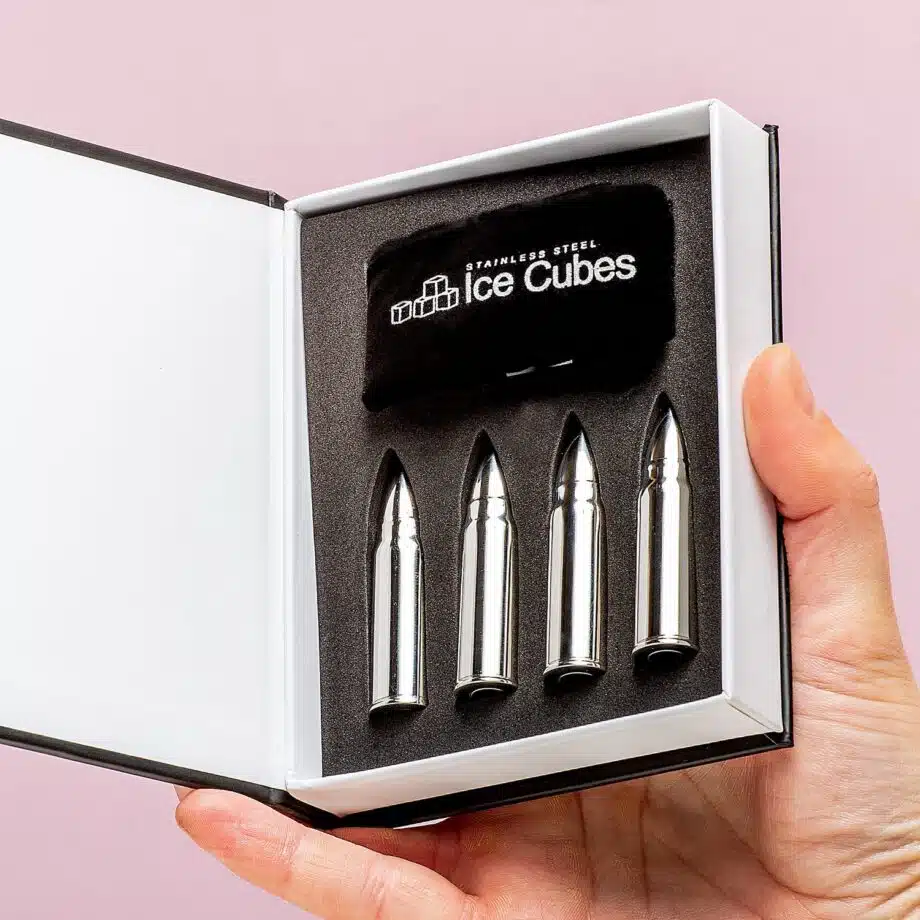 Whisky Bullets Ijskogels (Set Van 4)