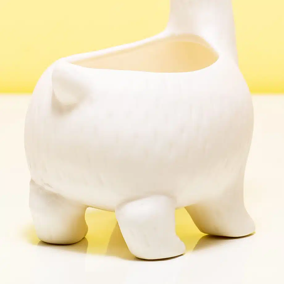 Lama bloempot