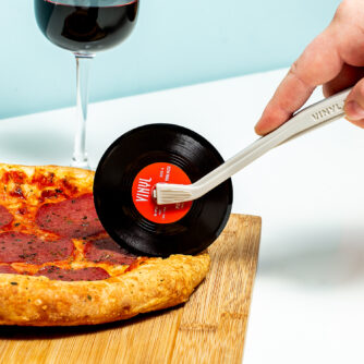 Kanon dun innovatie Invotis Platenspeler pizzasnijder