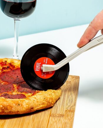 Platenspeler pizzasnijder