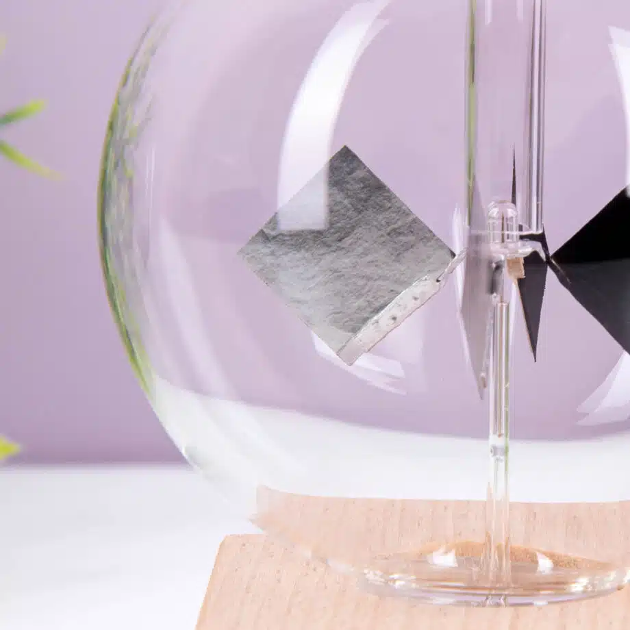 Radiometer op zonne-energie