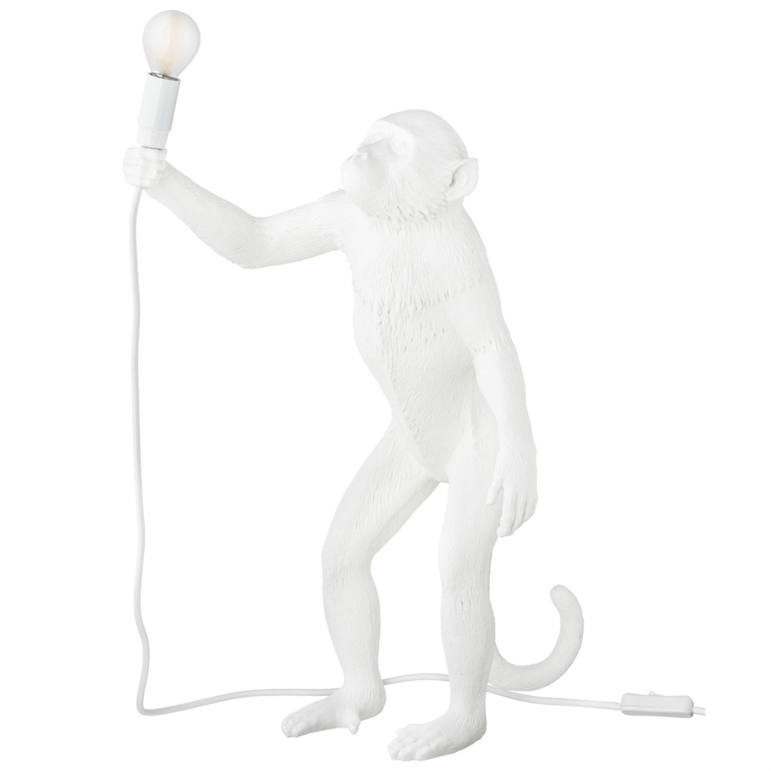 Seletti Monkey Lamp - Staand - Wit - Voor Binnen En Buiten