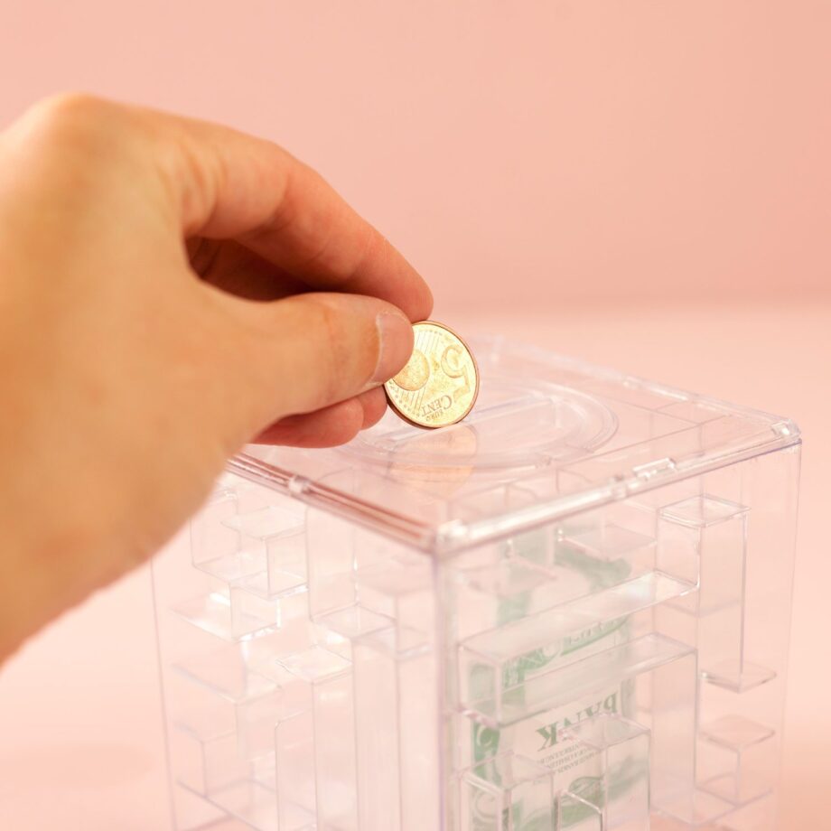 Money Maze Geldpuzzel Spaarpot