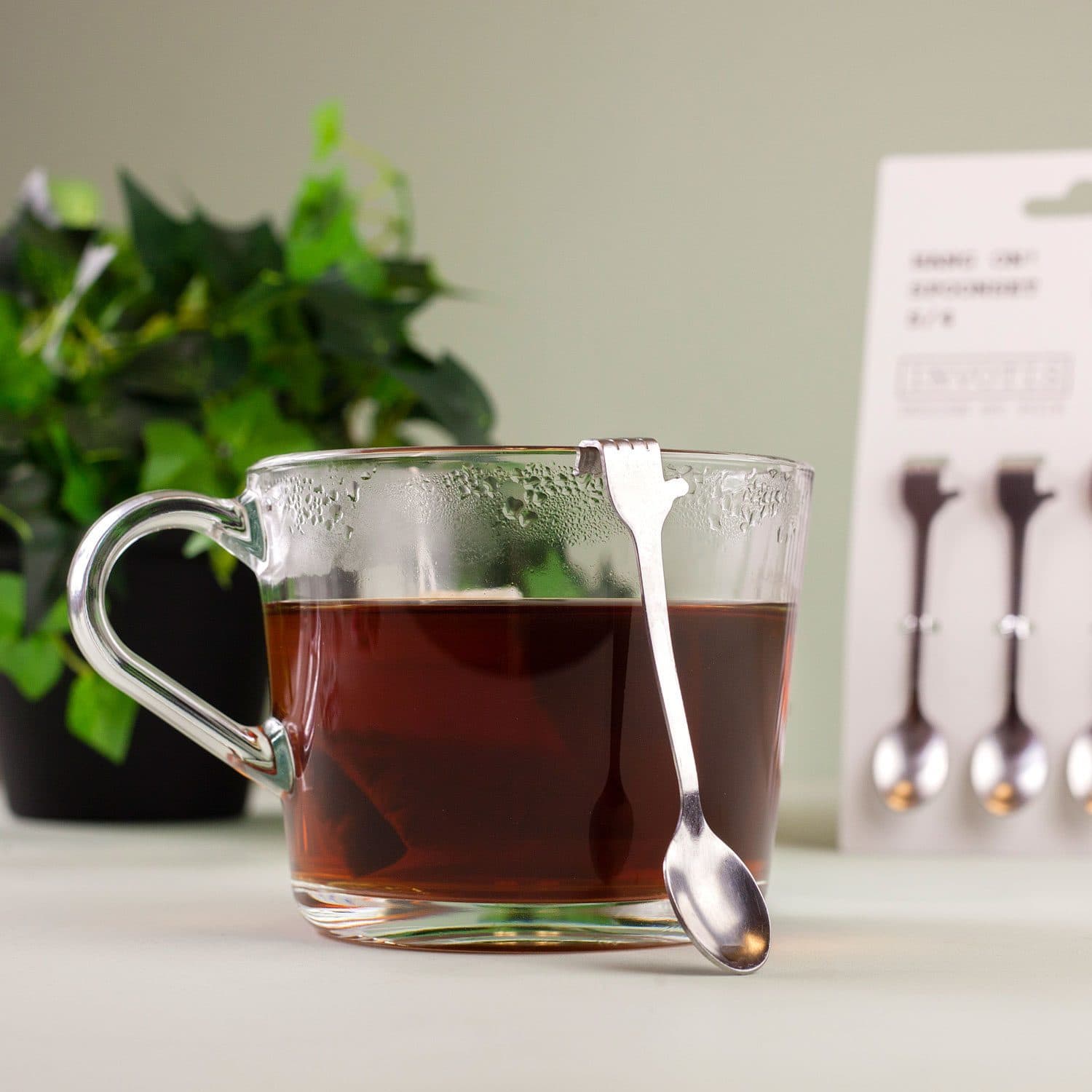 Invotis Hand Spoon Theelepels (set Van 4)