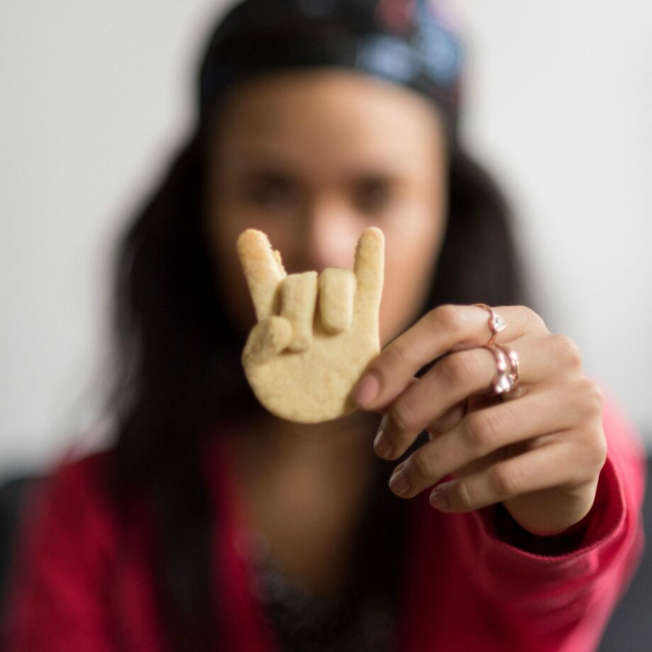 Hand koekjesvorm