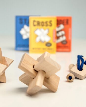 Houten mini puzzel
