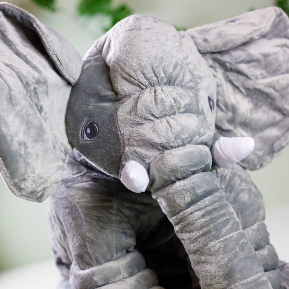 Olifant kussen (60 cm)