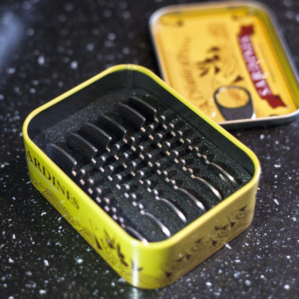 Balvi Sardines snackvorkjes (set van 6) Ditverzinjeniet.nl