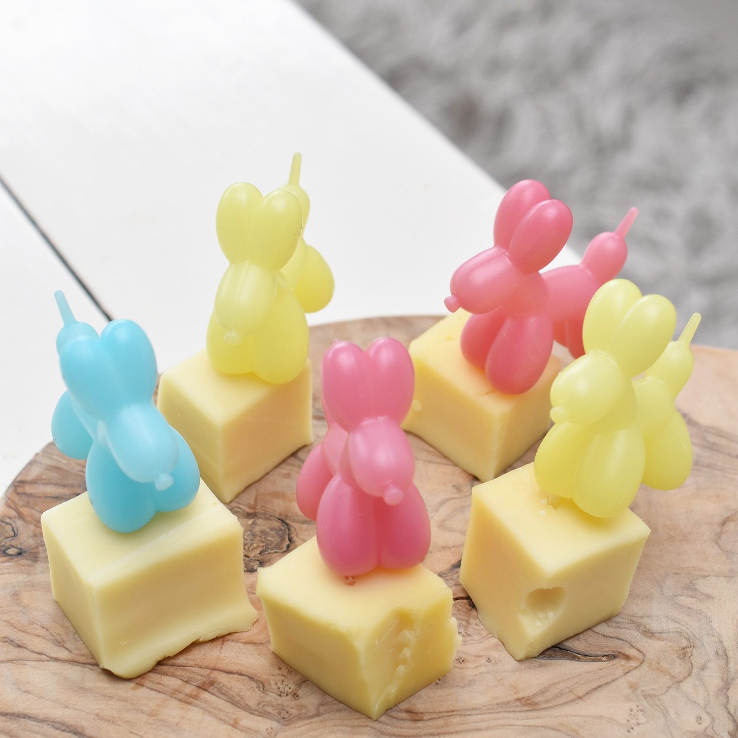Ballon Hondjes Cocktailprikkers (Set Van 9)