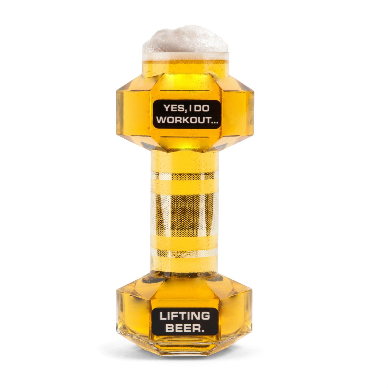 BigMouth Dumbbell bierglas