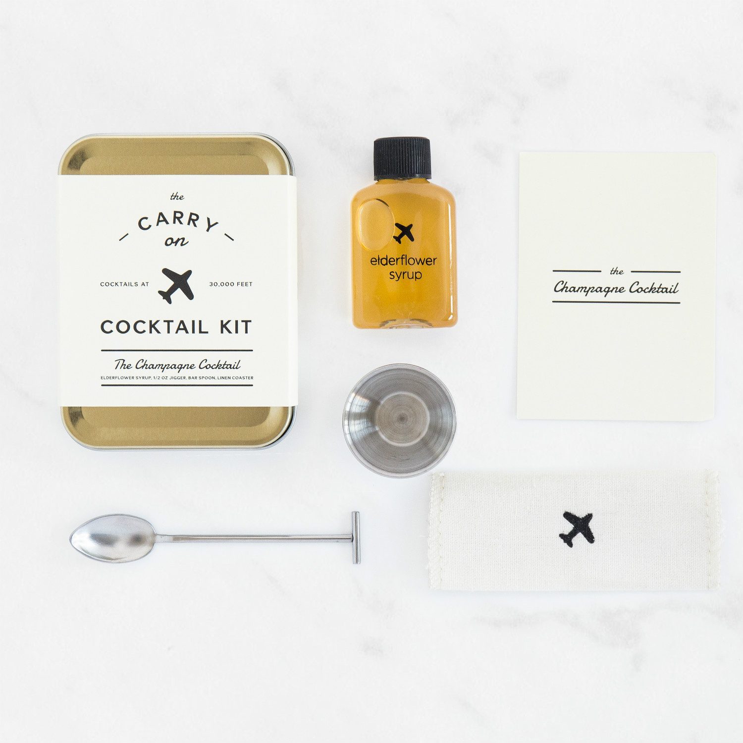 W And P Design The Carry On Cocktailkit - Champagne Cocktail