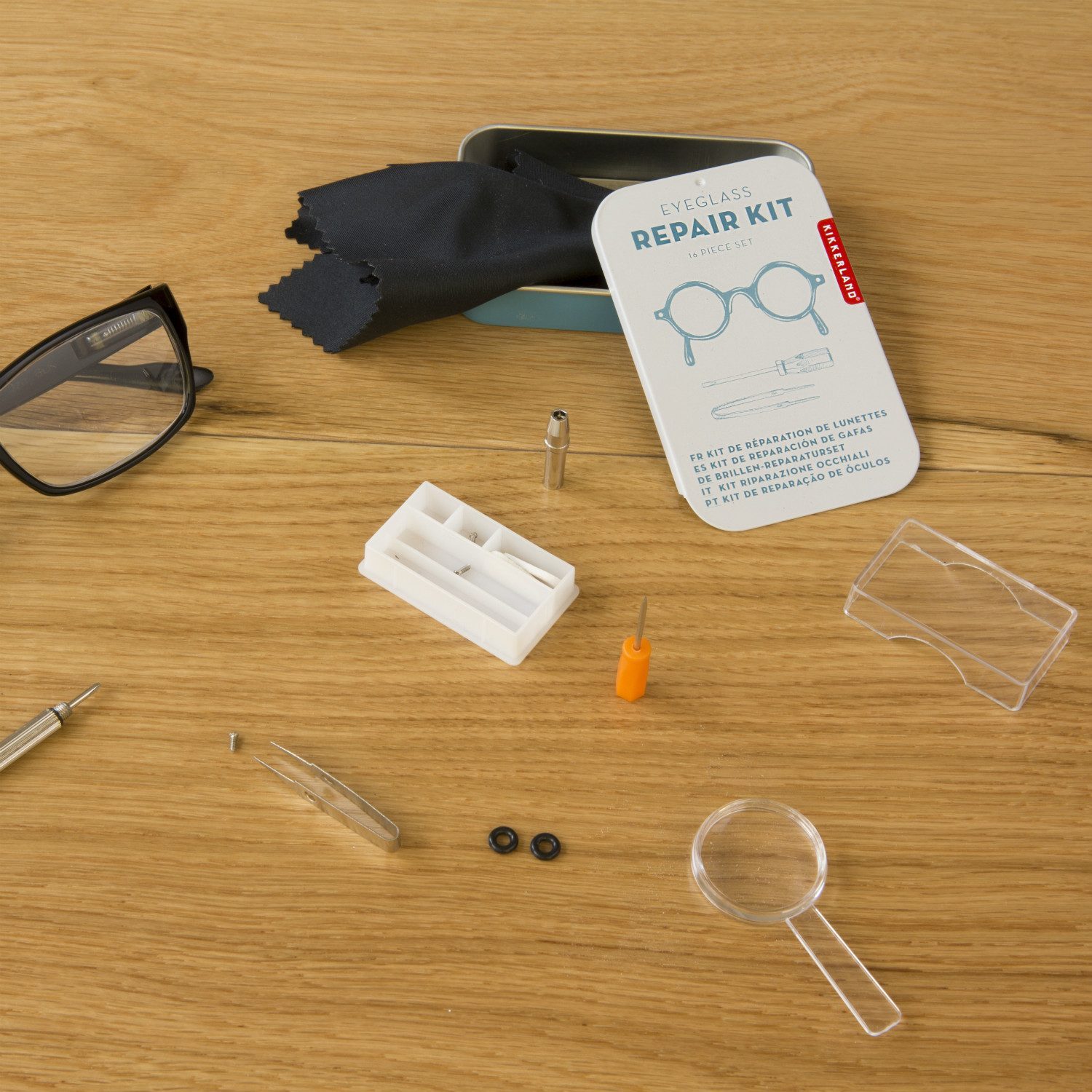 Kikkerland Emergency Kit - Brilreparatie