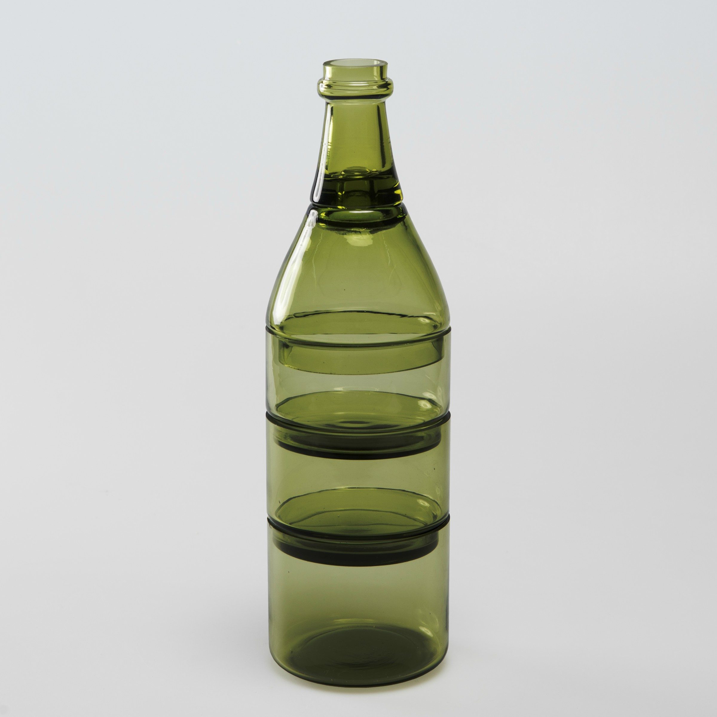 DOIY L'aper Fles Schaaltjes (set Van 5) - Antiek Groen