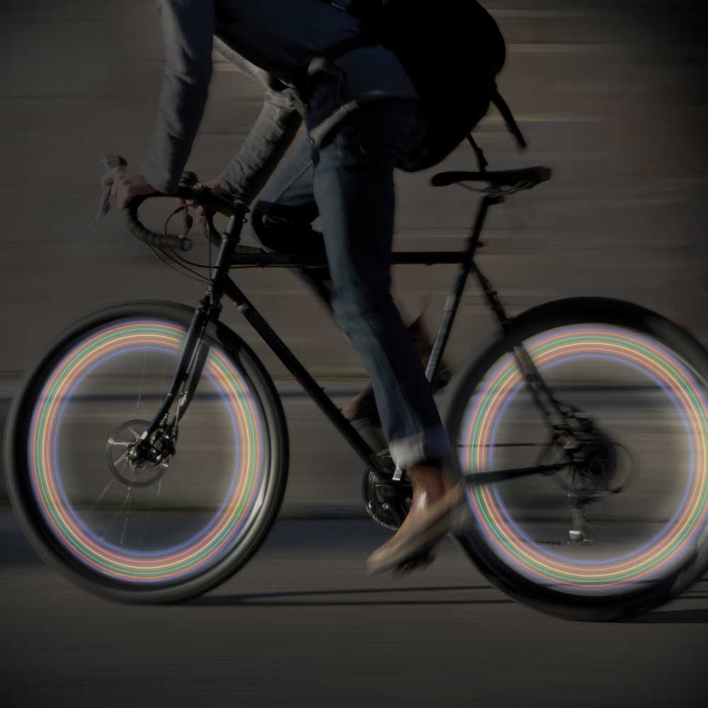 Gehuurd Bevestigen aan Sleutel Fietswiel LED-lampen (set van 2) | Ditverzinjeniet.nl