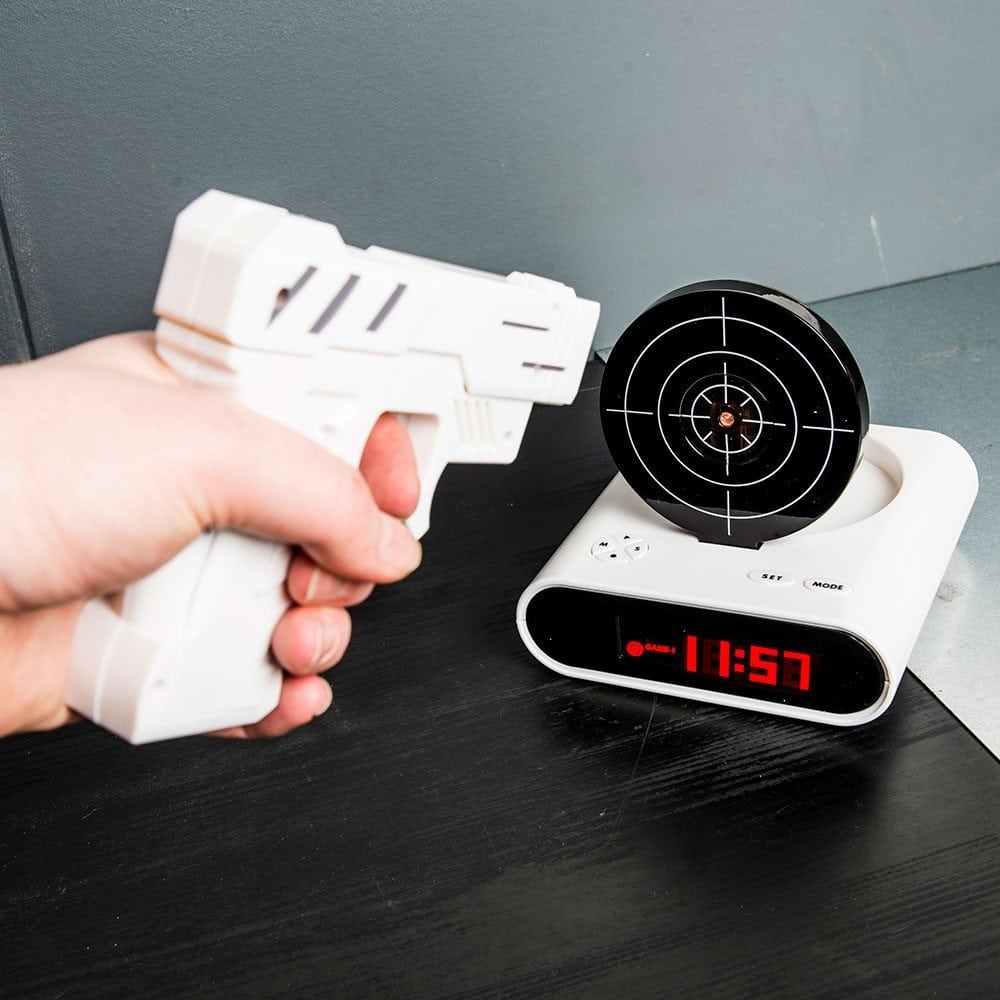 Gun Alarmklok - Wit