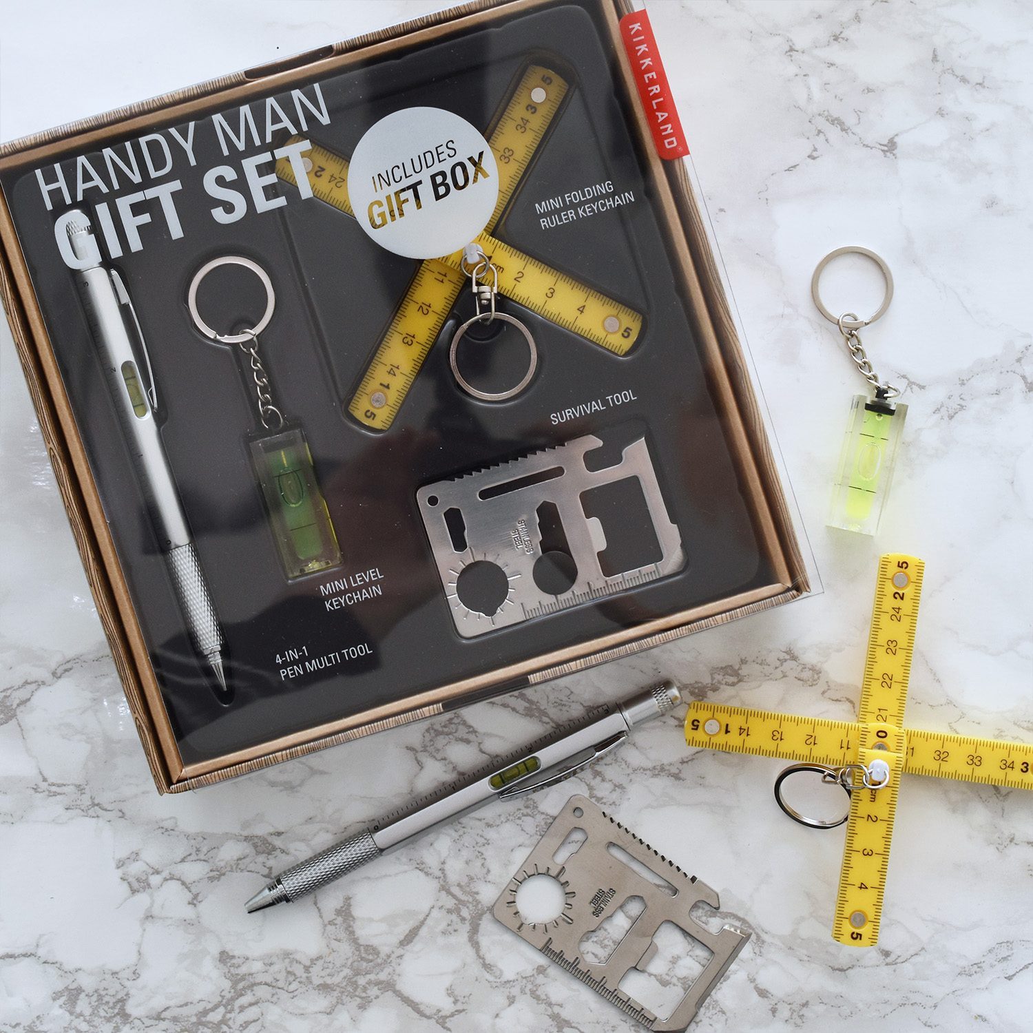 Kikkerland Handy Man giftset