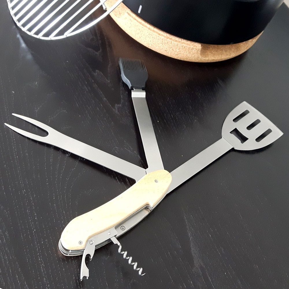 Invotis 5-in-1 BBQ Toolset
