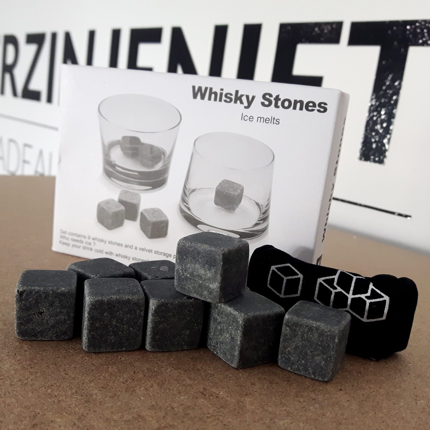 Whisky Stones Ijsblokjes (Set Van 9) Whisky Stones Ijsblokjes (Set Van 9)