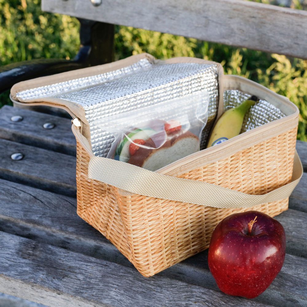 Kikkerland Faux Rieten Koeltas