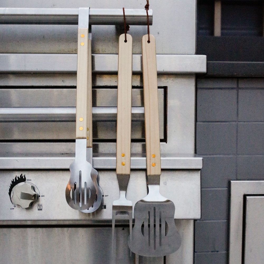 Kikkerland Gitaar BBQ Tools (set Van 3)