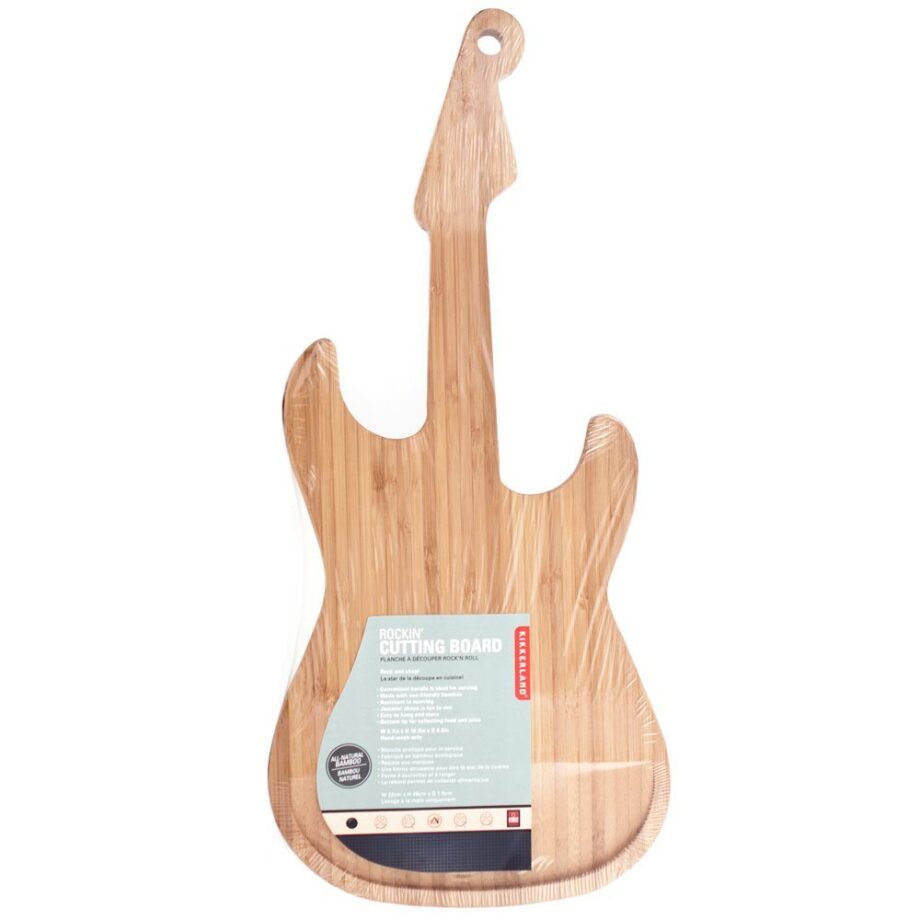 Gitaar snijplank van bamboe