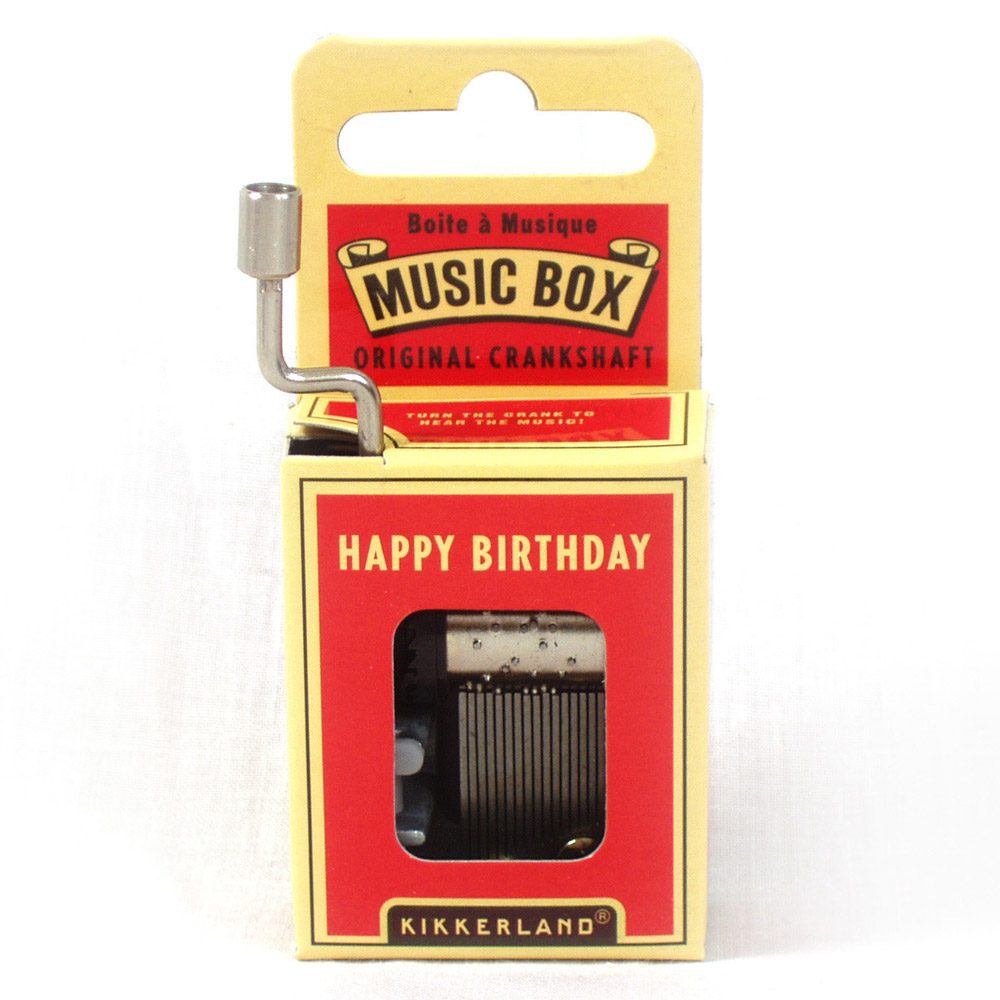 Muziekdoosje - Happy Birthday