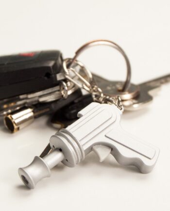 Space gun sleutelhanger