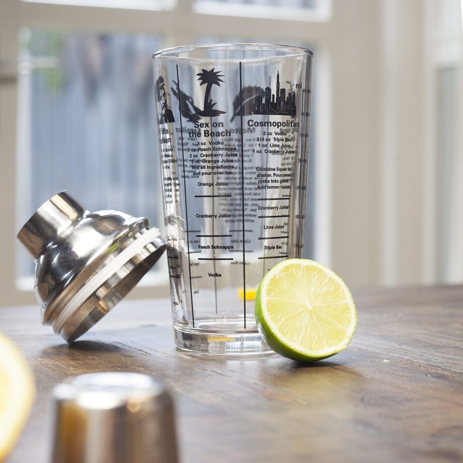 Cocktailshaker met recepten